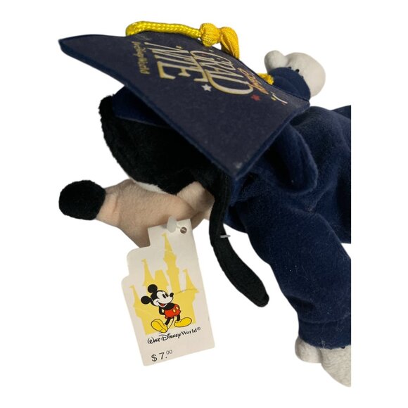 Disney Grad Nite Goofy Bean Bag Plush NWT – Graduation Cap & Gown – 1990s Vintag - Picture 5 of 5